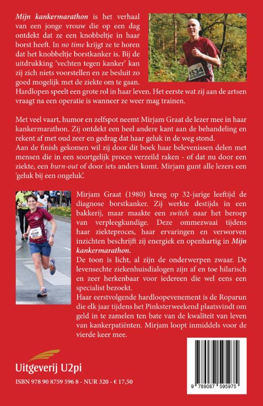 Achterkant van Mijn kankermarathon