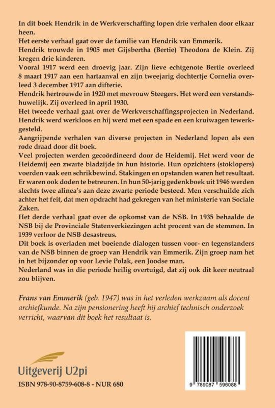 Achterkant van Hendrik in de werkverschaffing