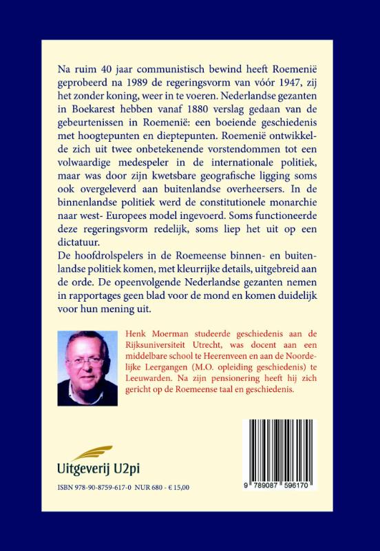 Achterkant van Berichten uit het koninkrijk Roemenië 1880-1947
