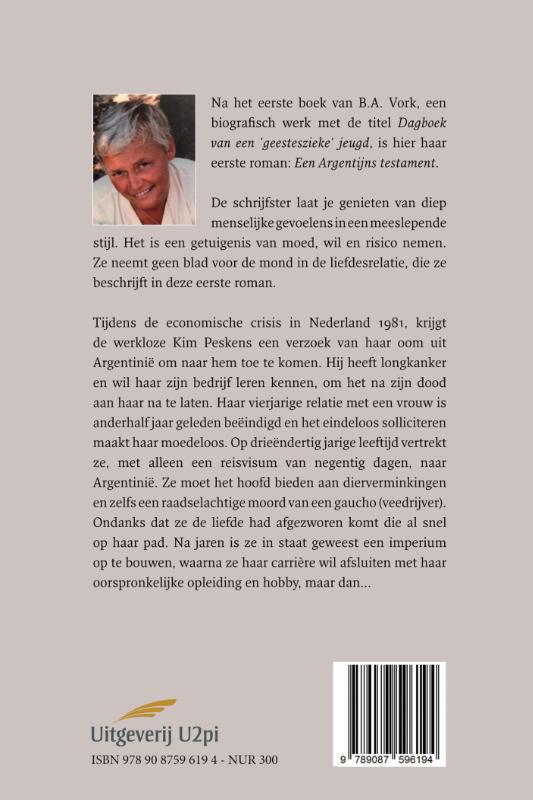 Achterkant van Een Argentijns testament