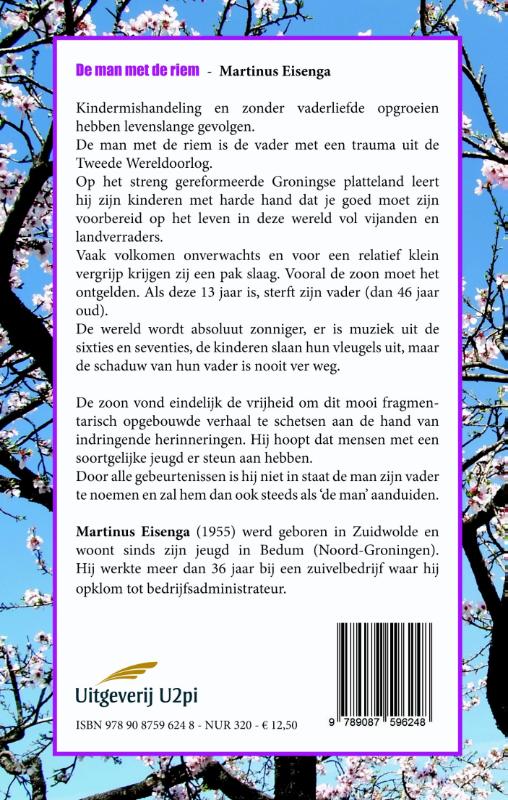 Achterkant van De man met de riem