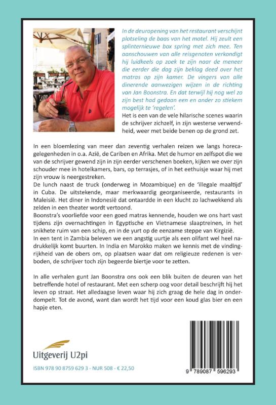 Achterkant van Matras voor meneer