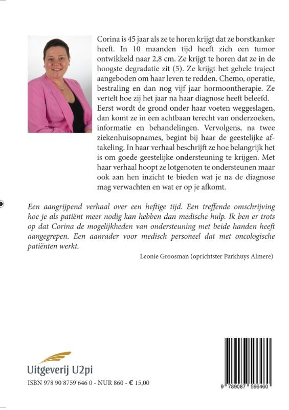 Achterkant van Overleven na de diagnose