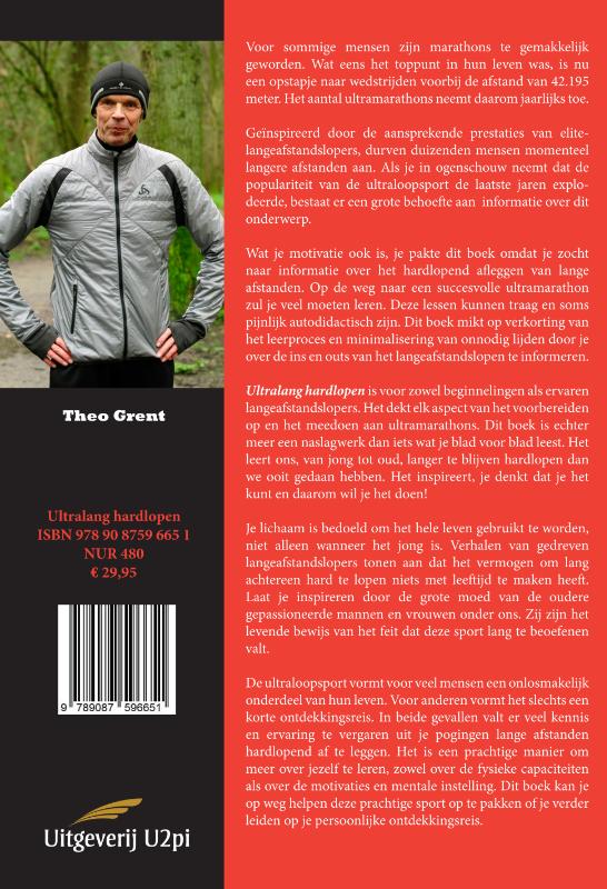 Achterkant van Ultralang hardlopen