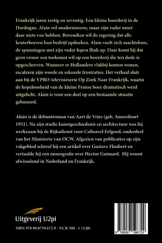 Achterkant van Alain, tragiek van een leven