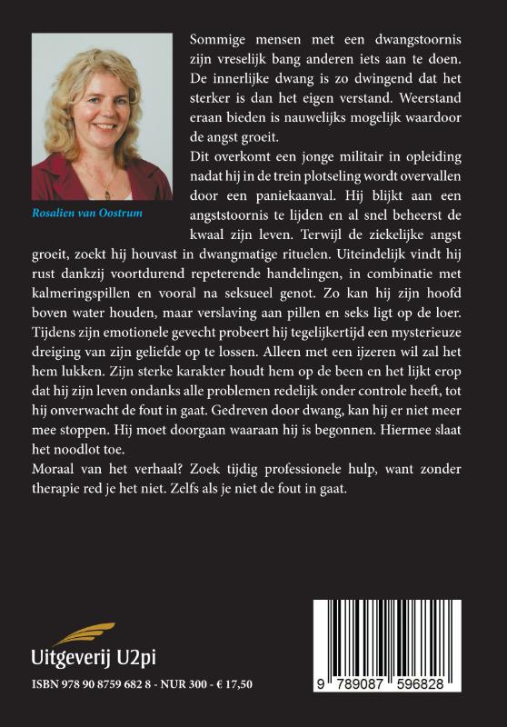 Achterkant van Ontspoord door angst