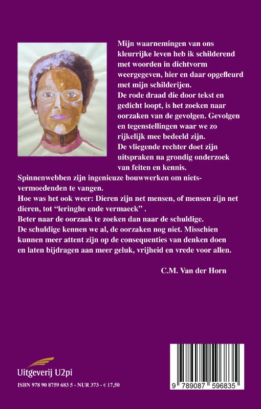 Achterkant van De vliegende rechter