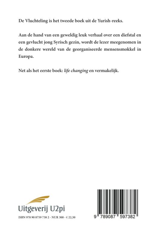 Achterkant van Yurish de Vluchteling