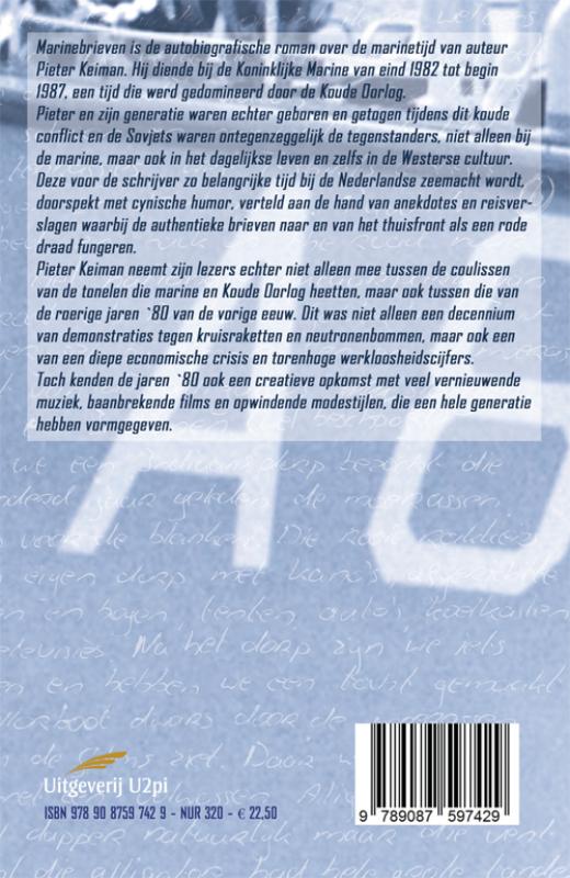 Achterkant van Marinebrieven