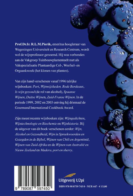 Achterkant van Dessertwijnen