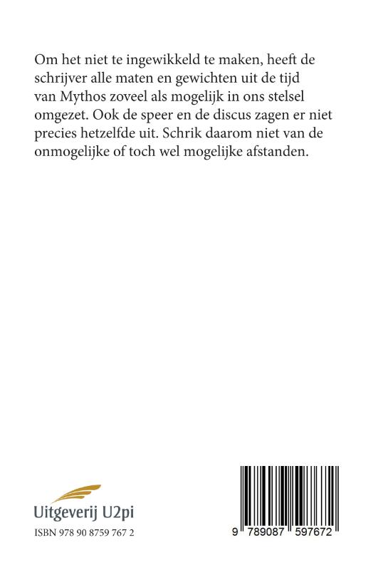 Achterkant van Mythos