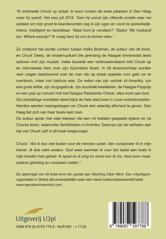 Achterkant van Chuck was in Den Haag