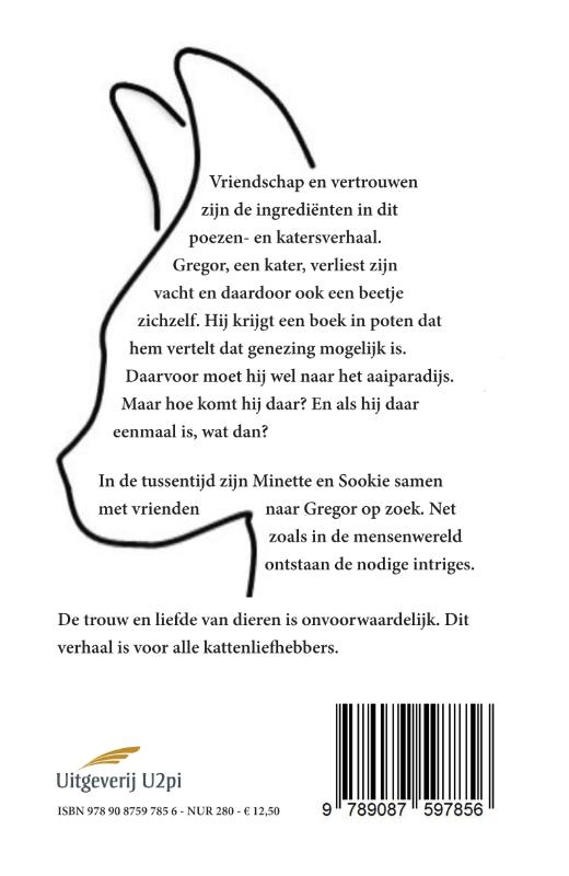 Achterkant van Minette & Sookie en het Aaiparadijs