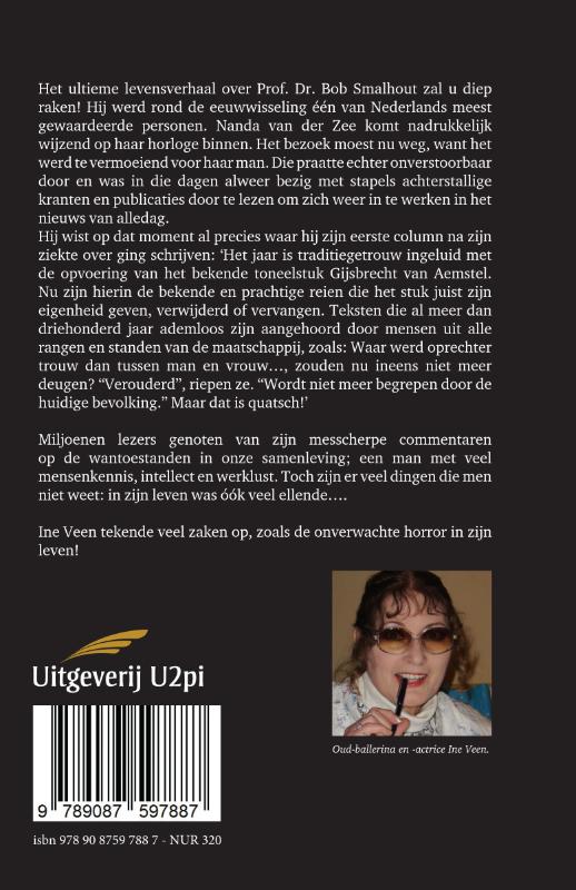 Achterkant van Horror en erkenning in het leven van Professor Dr. Bob Smalhout