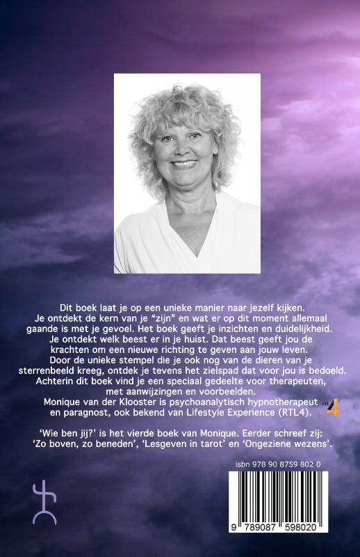 Achterkant van Wie ben jij?