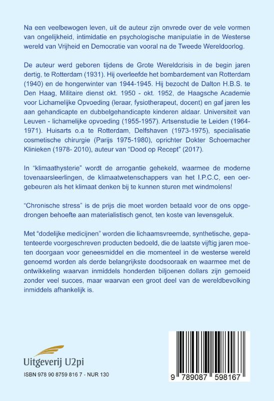 Achterkant van Klimaathysterie