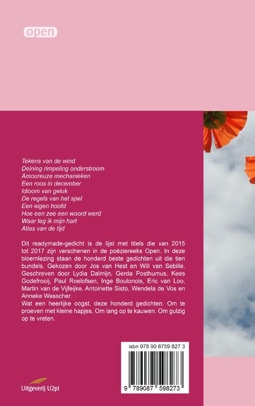 Achterkant van Is honderd