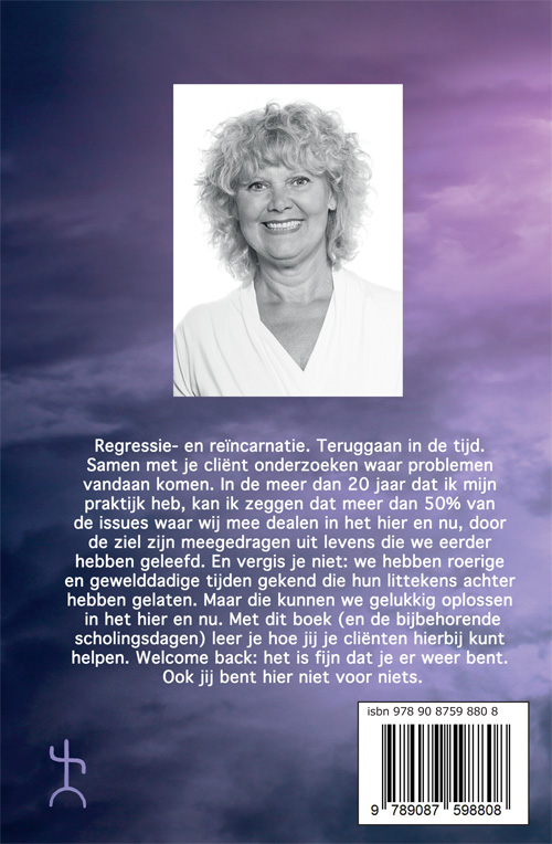 Achterkant van Welcome back