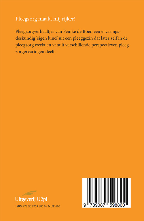 Achterkant van Pleegzorg maakt mij rijker!