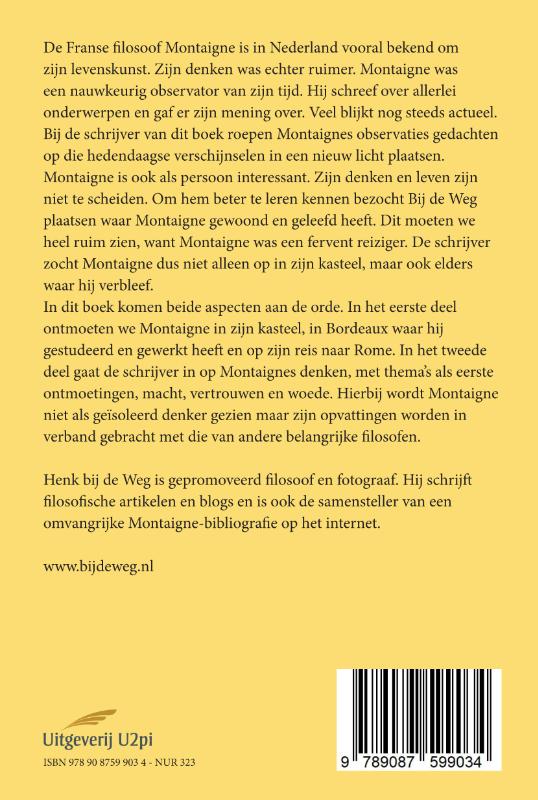 Achterkant van Rondom Montaigne
