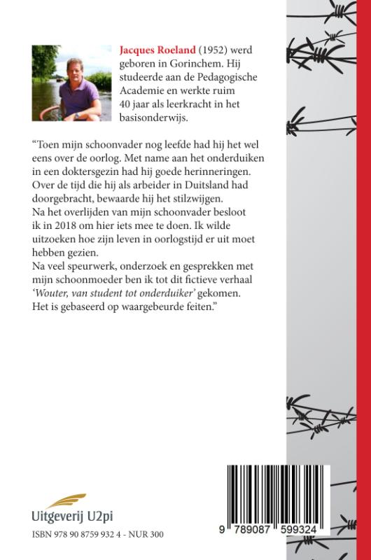 Achterkant van Wouter