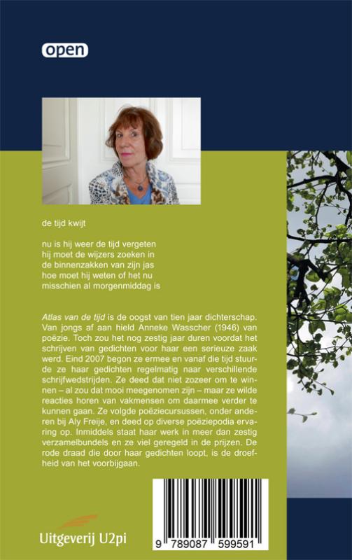 Achterkant van Atlas van de tijd