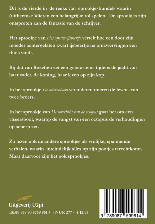 Achterkant van Het zwarte ijsbeertje en andere sprookjes