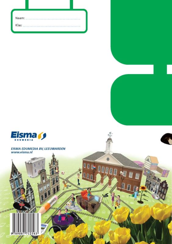 Achterkant van Vmbo BK sector groen