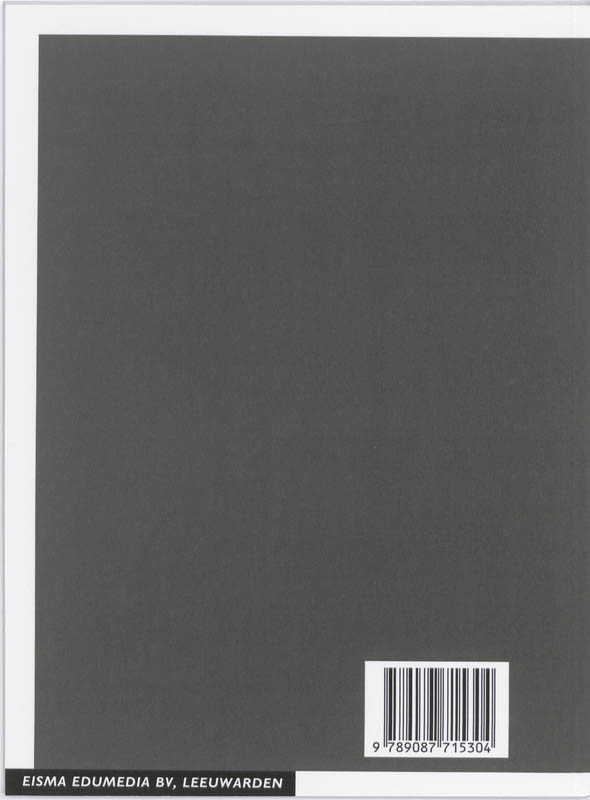 Achterkant van Docentenboek
