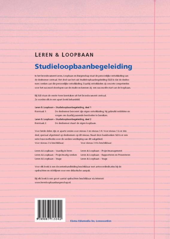 Achterkant van Docentenboek