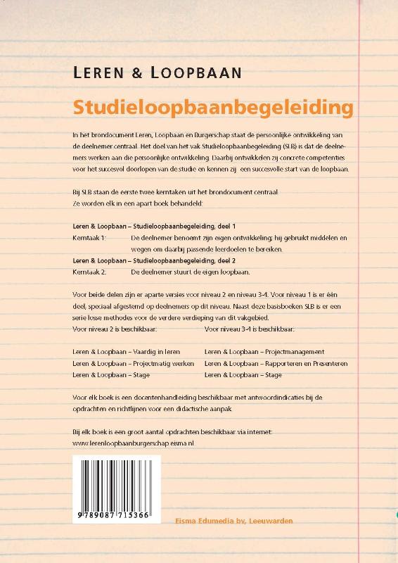 Achterkant van Docentenboek