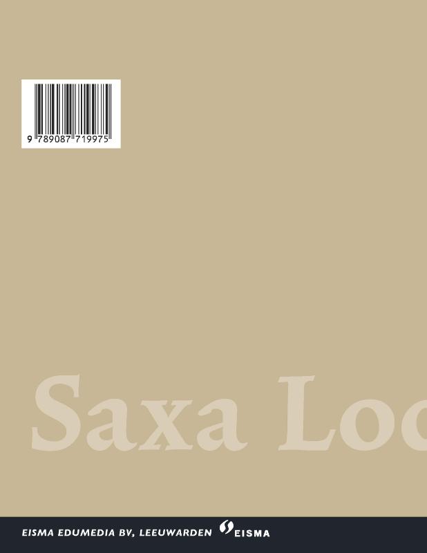 Achterkant van Saxa Loquuntur