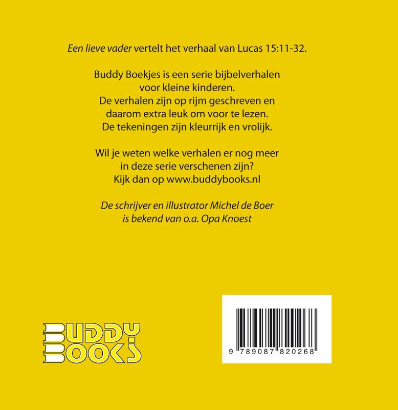 Achterkant van Een lieve vader
