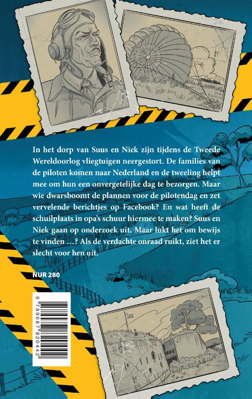Achterkant van De geheime schuilplaats