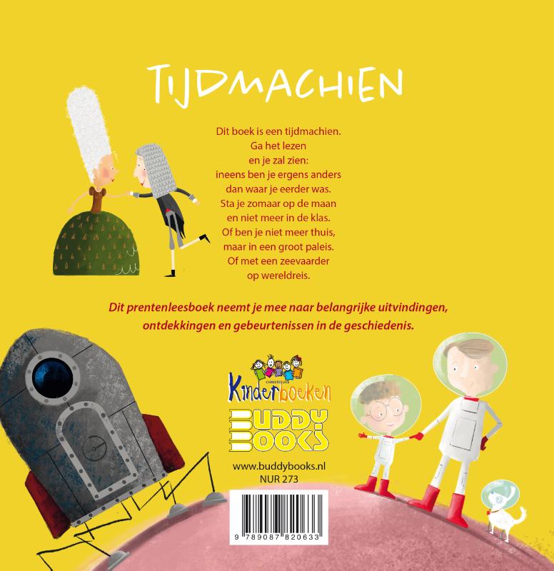 Achterkant van Tijdmachien