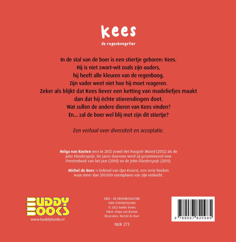Achterkant van Kees