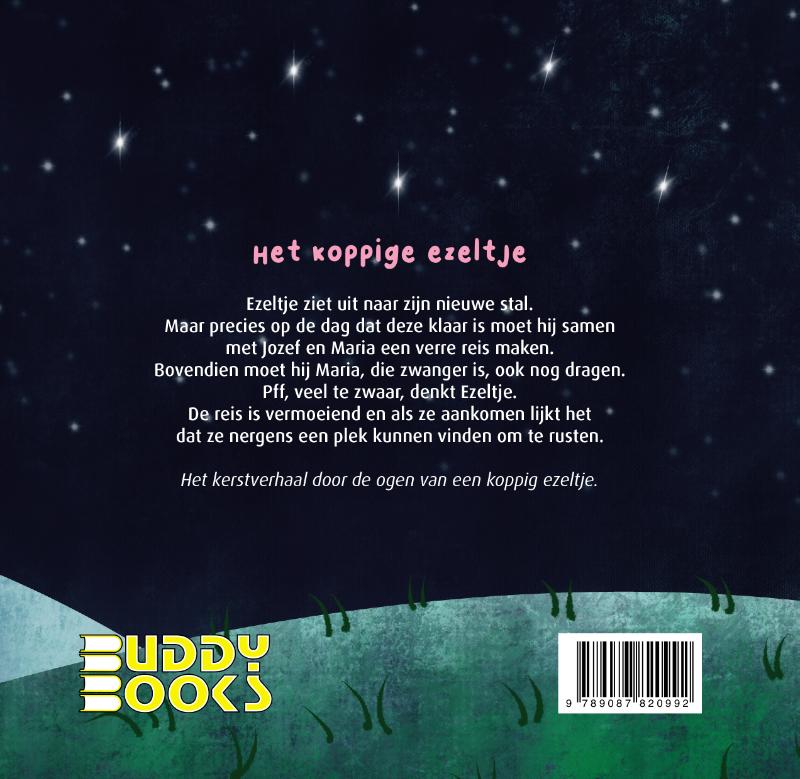 Achterkant van Het koppige ezeltje