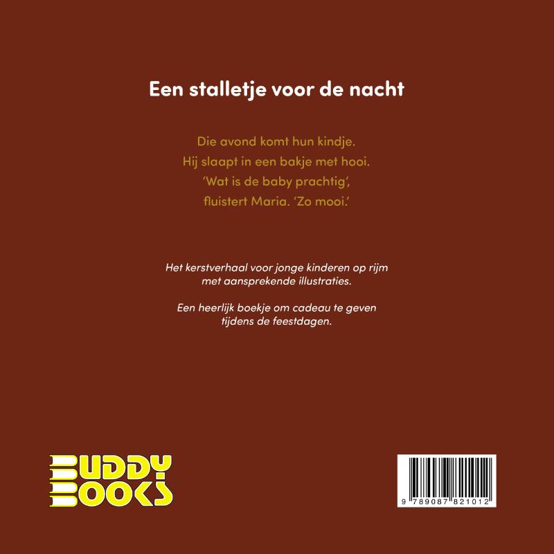 Achterkant van Een stalletje voor de nacht - 5 ex.