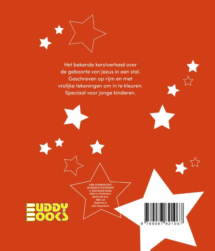 Achterkant van De mooiste kerstnacht