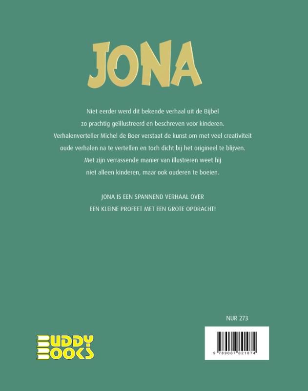 Achterkant van Jona