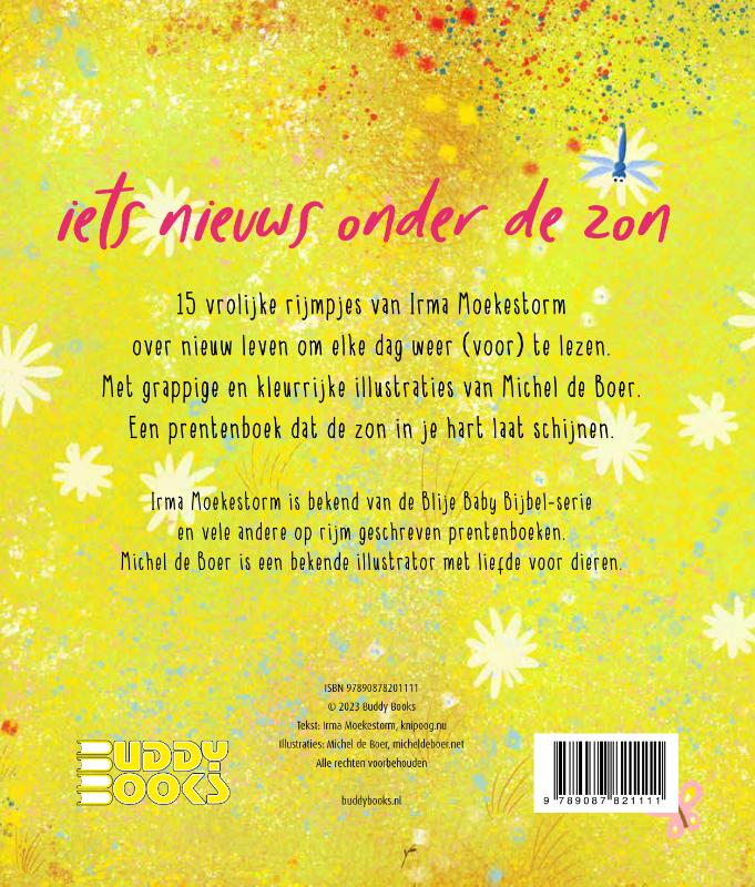 Achterkant van Iets nieuws onder de zon