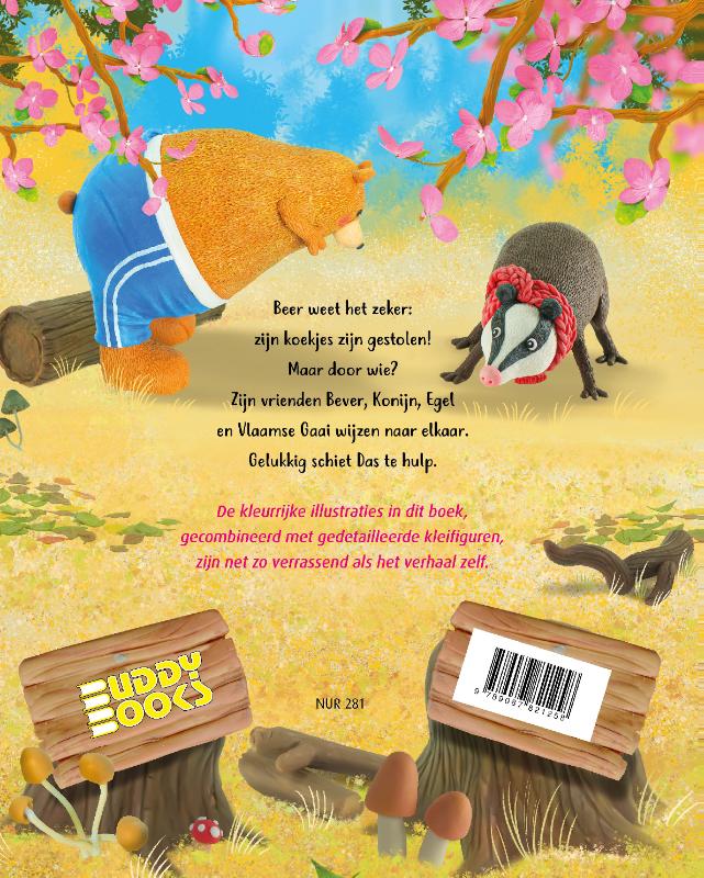 Achterkant van Wie heeft mijn koekjes gestolen?