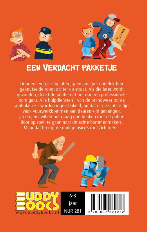 Achterkant van Een verdacht pakketje