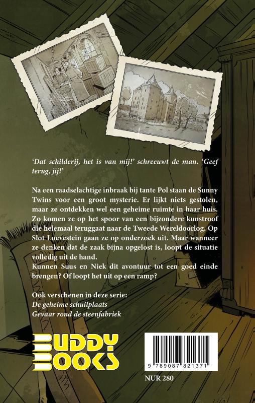 Achterkant van Het geroofde schilderij