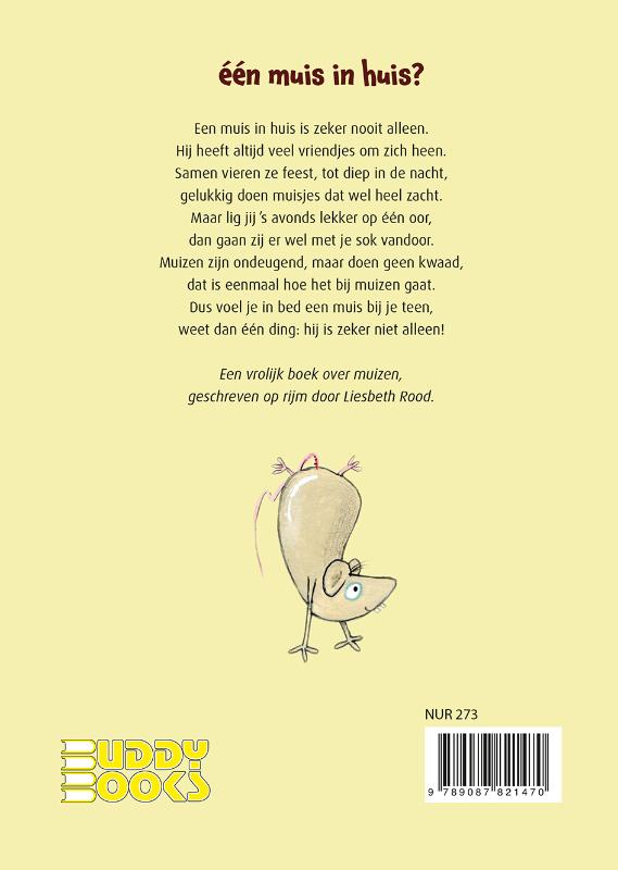 Achterkant van Een muis in huis