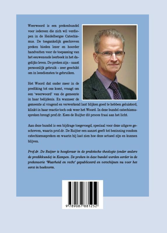 Achterkant van Weerwoord