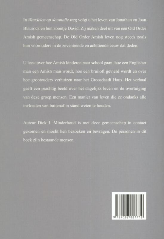 Achterkant van The old order Amish