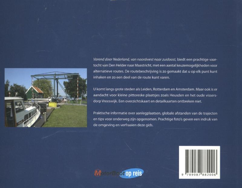 Achterkant van Varend door Nederland