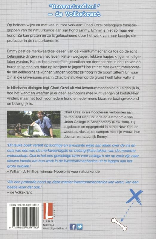 Achterkant van Hoe leer je natuurkunde aan je hond