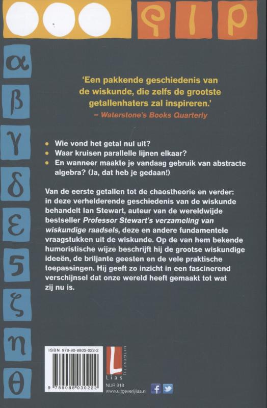 Achterkant van Hoe wiskunde de wereld veranderde